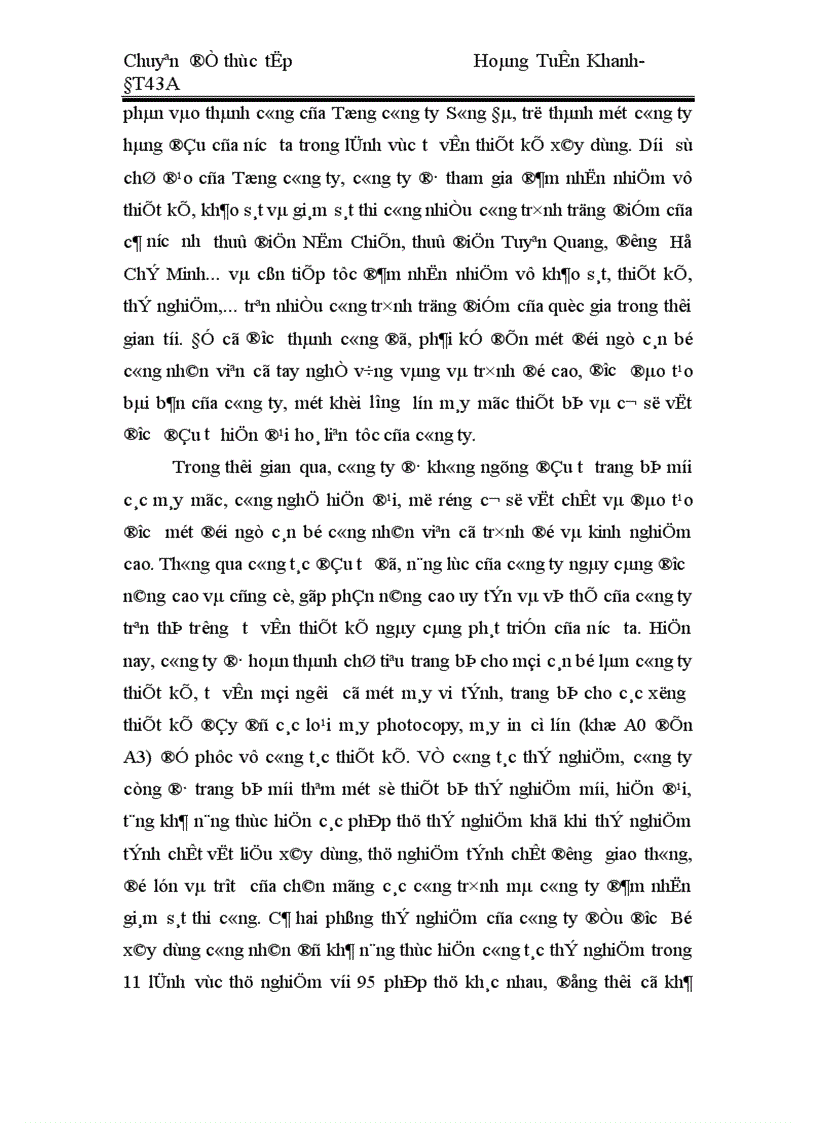 image for page Đầu tư nâng cao năng lực sản xuất kinh doanh ở công ty cổ phần tư vấn xây dựng Sông Đà 1