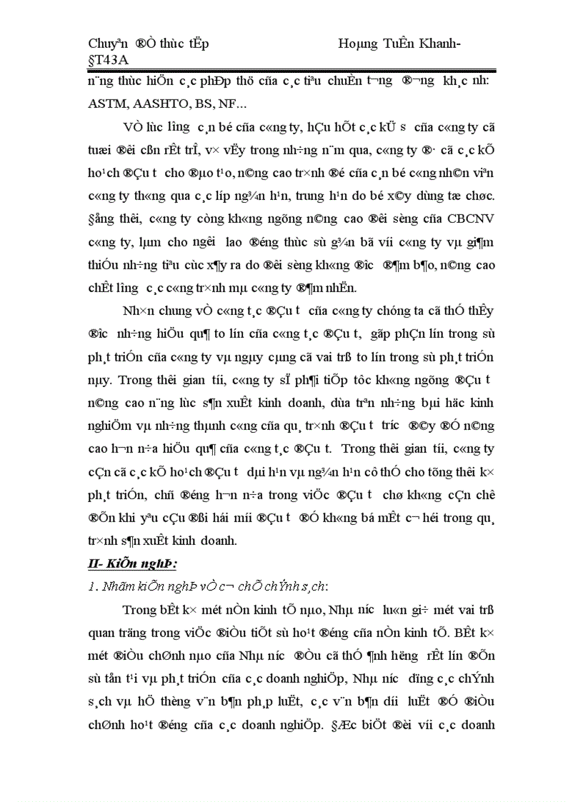 image for page Đầu tư nâng cao năng lực sản xuất kinh doanh ở công ty cổ phần tư vấn xây dựng Sông Đà 1