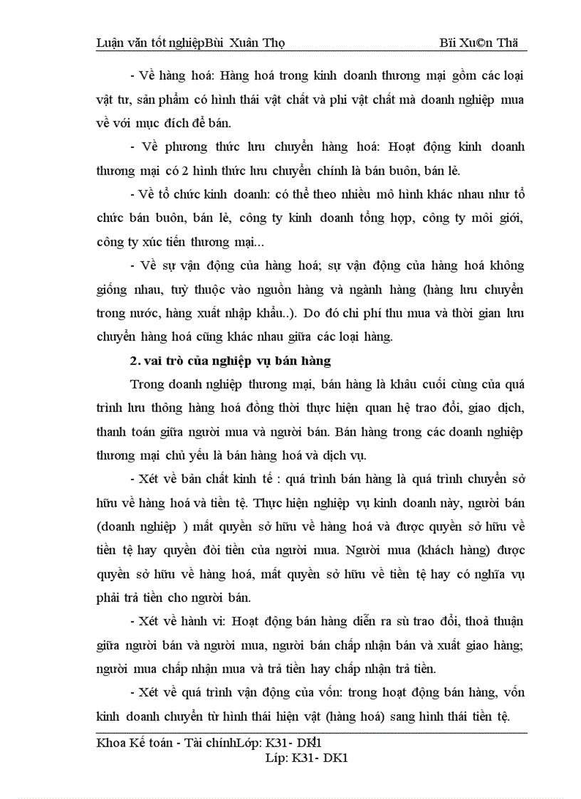 image for page Hoàn thiện kế toán nghiệp vụ bán hàng tại Công ty Điện máy xe đạp xe máy 1