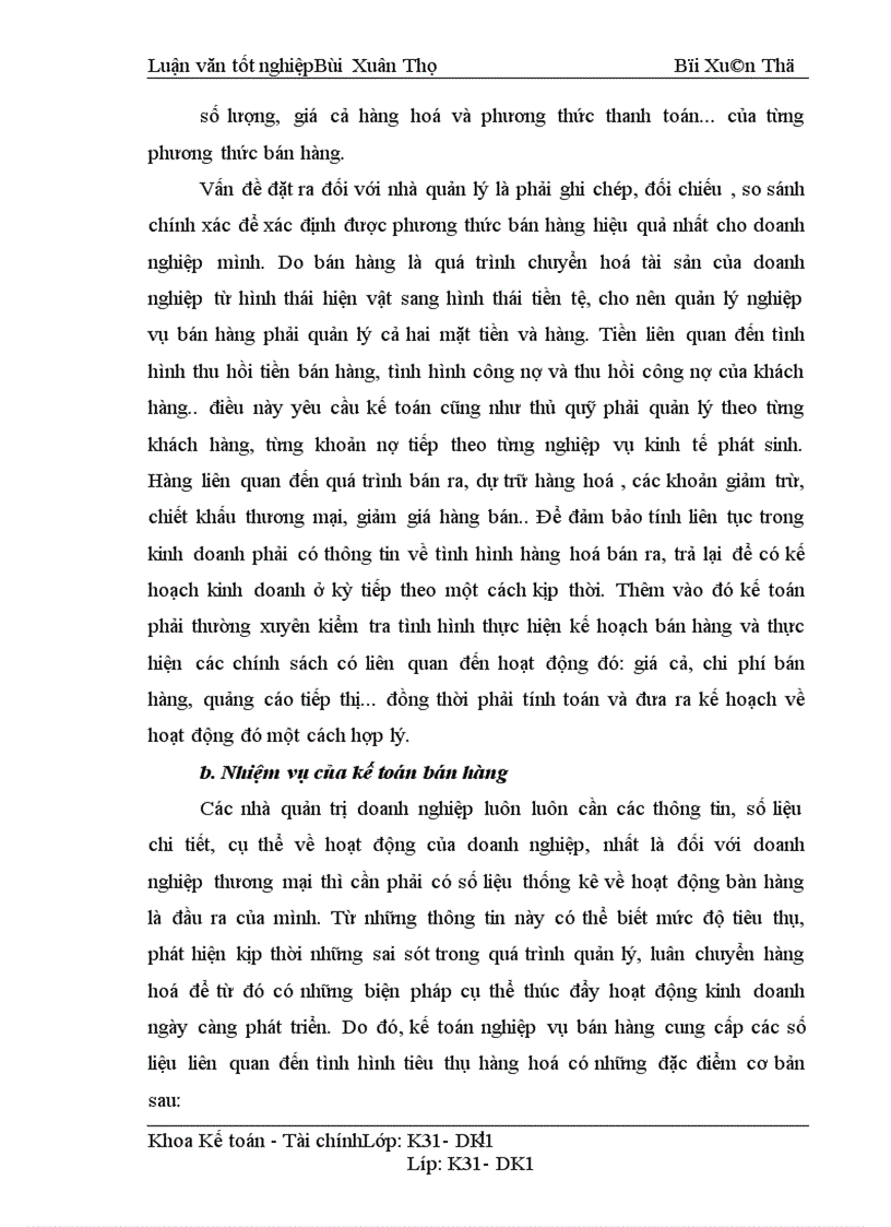 image for page Hoàn thiện kế toán nghiệp vụ bán hàng tại Công ty Điện máy xe đạp xe máy 1
