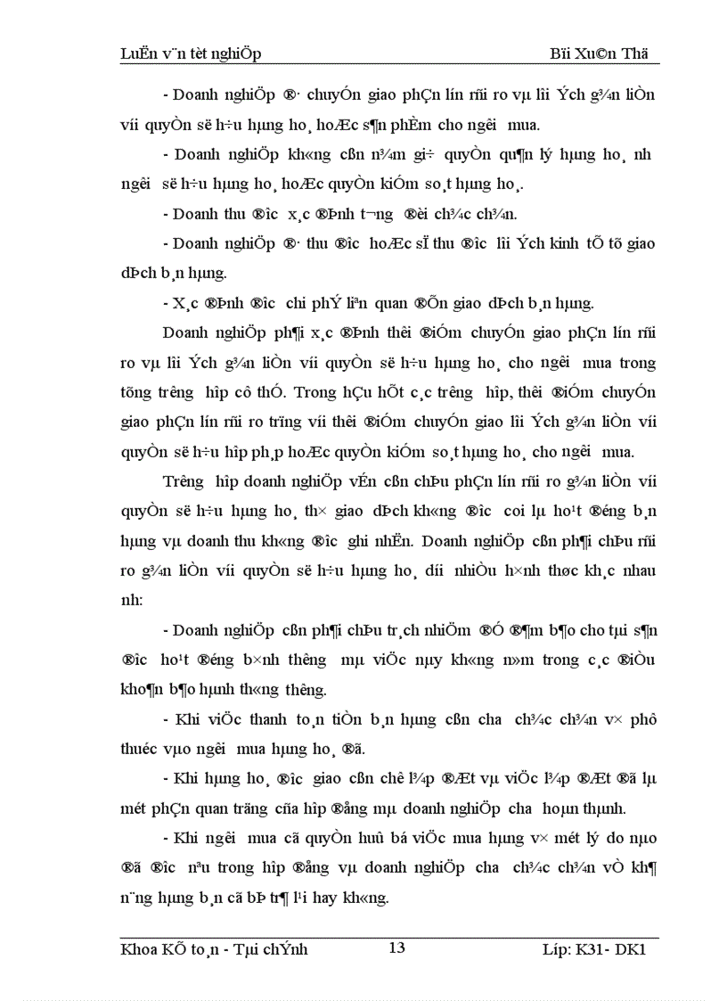 image for page Hoàn thiện kế toán nghiệp vụ bán hàng tại Công ty Điện máy xe đạp xe máy 1