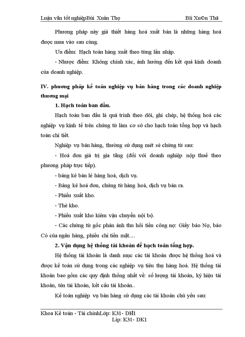 image for page Hoàn thiện kế toán nghiệp vụ bán hàng tại Công ty Điện máy xe đạp xe máy 1