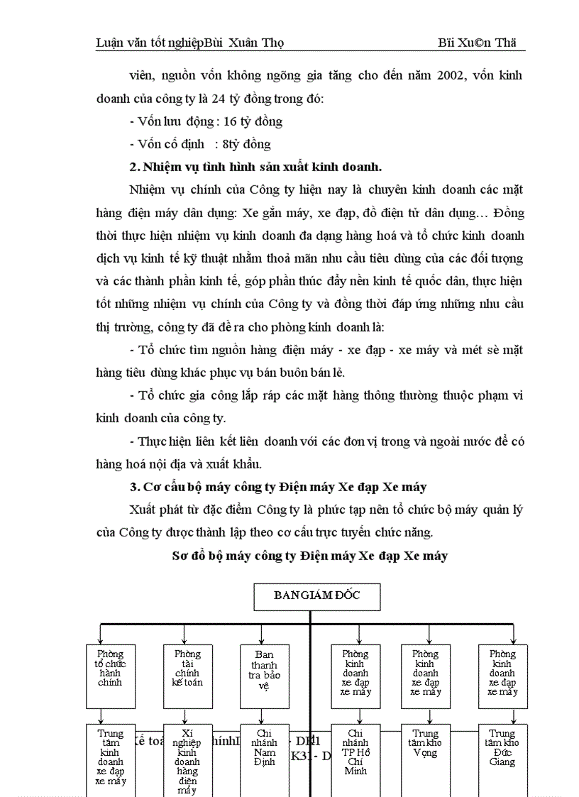 image for page Hoàn thiện kế toán nghiệp vụ bán hàng tại Công ty Điện máy xe đạp xe máy 1