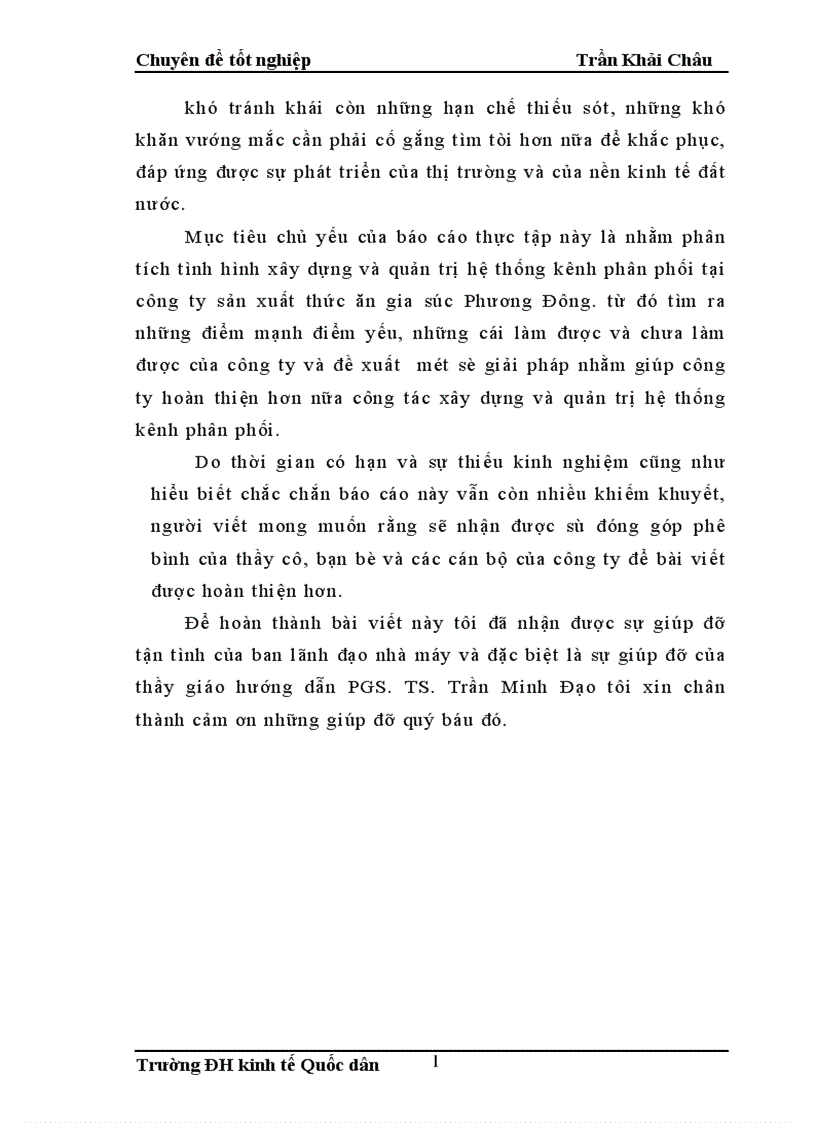 image for page Hoàn thiện quản trị kênh phân phối thức ăn gia súc tại công ty TNHH xuất nhập khẩu Phương Đông 1