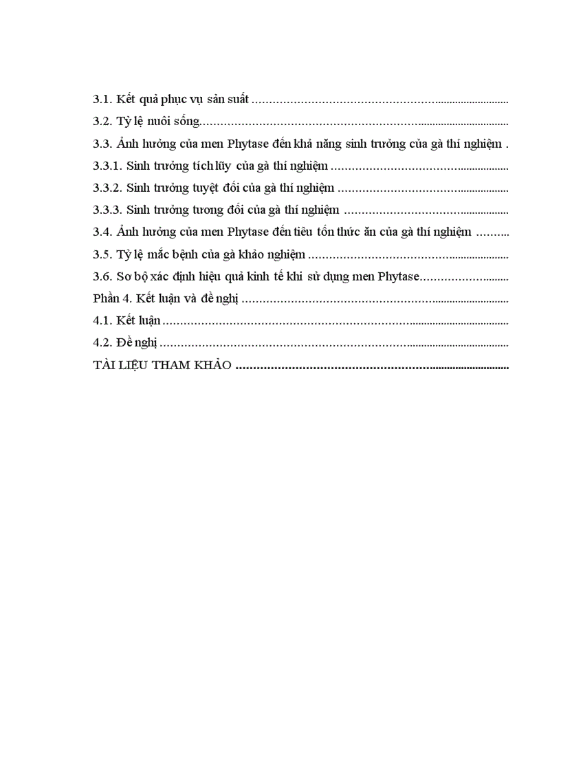 image for page Nghiên cứu ảnh hưởng của việc bổ sung men phytase đến khả năng sinh trưởng và phòng bệnh đường ruột của gà Sasso tại xã Thanh Thủy Thanh Liêm Hà Nam