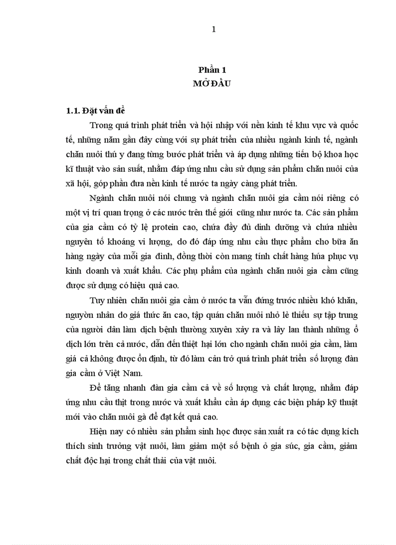 image for page Nghiên cứu ảnh hưởng của việc bổ sung men phytase đến khả năng sinh trưởng và phòng bệnh đường ruột của gà Sasso tại xã Thanh Thủy Thanh Liêm Hà Nam