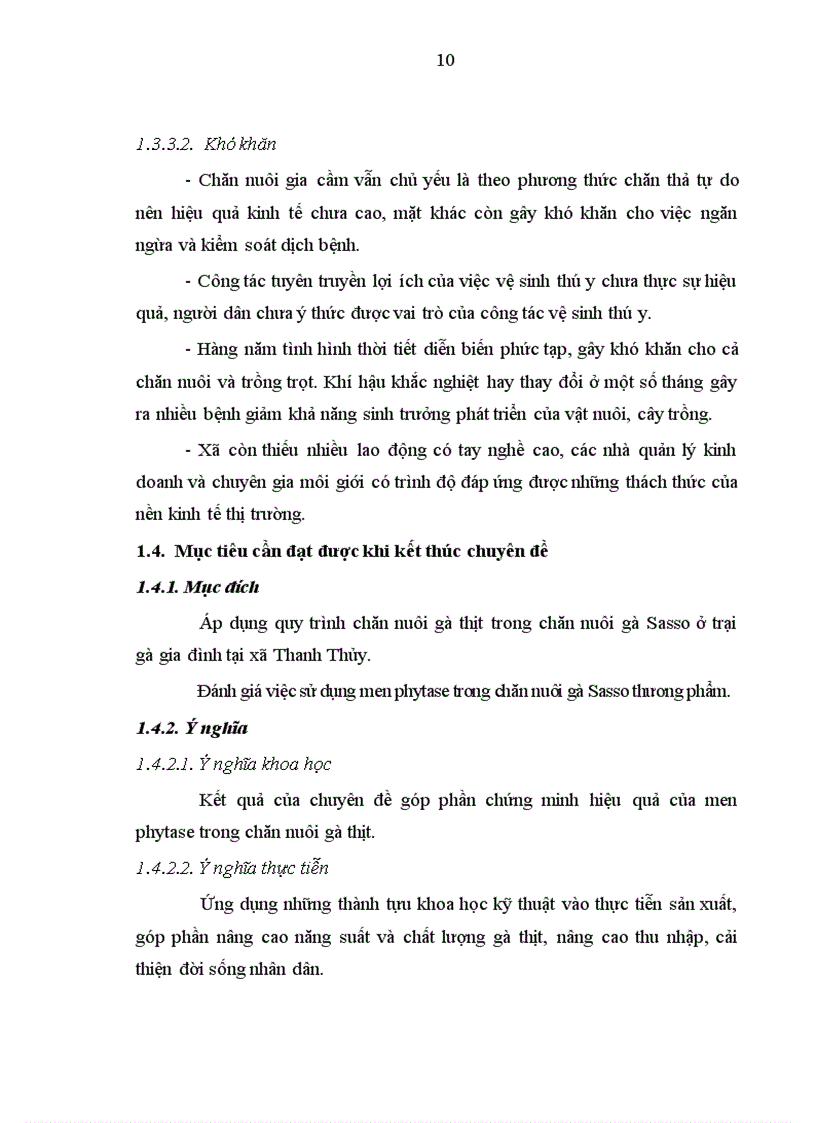 image for page Nghiên cứu ảnh hưởng của việc bổ sung men phytase đến khả năng sinh trưởng và phòng bệnh đường ruột của gà Sasso tại xã Thanh Thủy Thanh Liêm Hà Nam