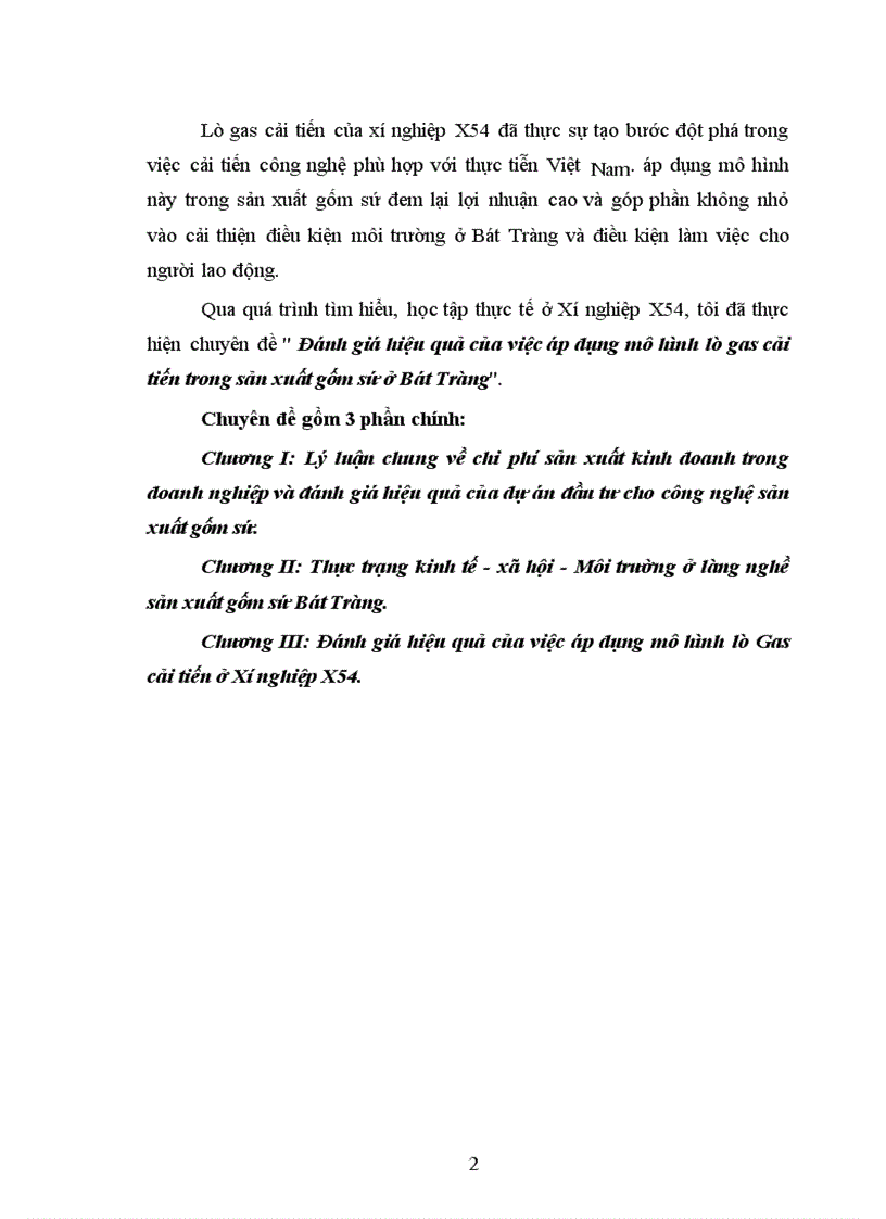 image for page Đánh giá hiệu quả của mô hình lò gas cải tiến trong sản xuất gốm sứ ở Bát Tràng 1