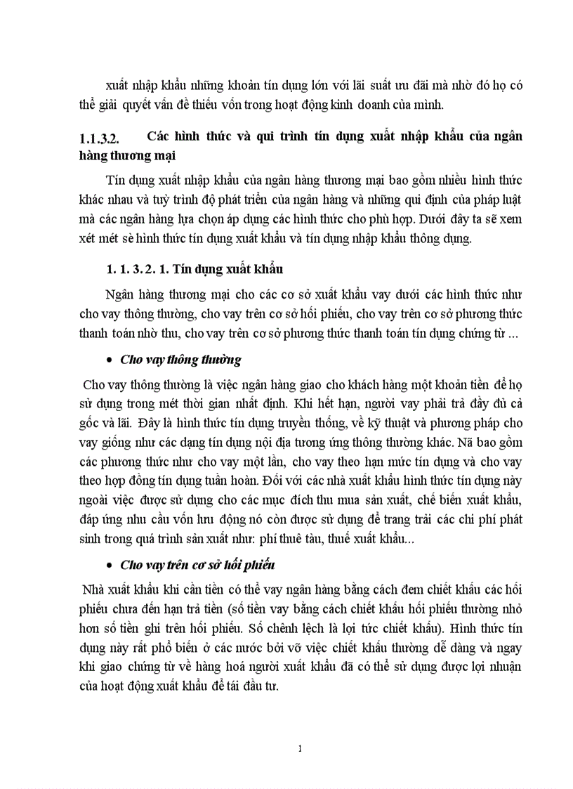 image for page Một số giải pháp nhằm nâng cao chất lượng tín dụng xuất nhập khẩu tại Chi nhánh Ngân hàng Công thương khu vực Đống Đa 1