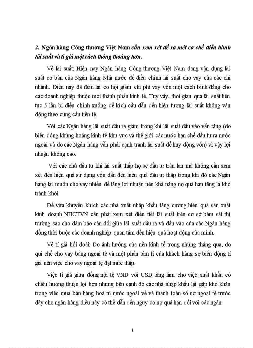 image for page Một số giải pháp nhằm nâng cao chất lượng tín dụng xuất nhập khẩu tại Chi nhánh Ngân hàng Công thương khu vực Đống Đa 1