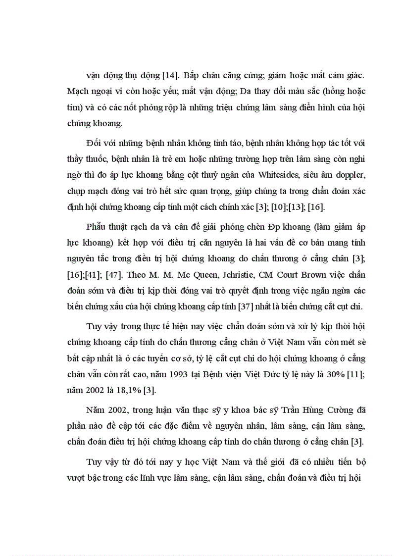 image for page Đánh giá kết quả điều trị hội chứng chèn ép khoang cẳng chân sau chấn thương tại bệnh viện việt đức từ 2003 2007