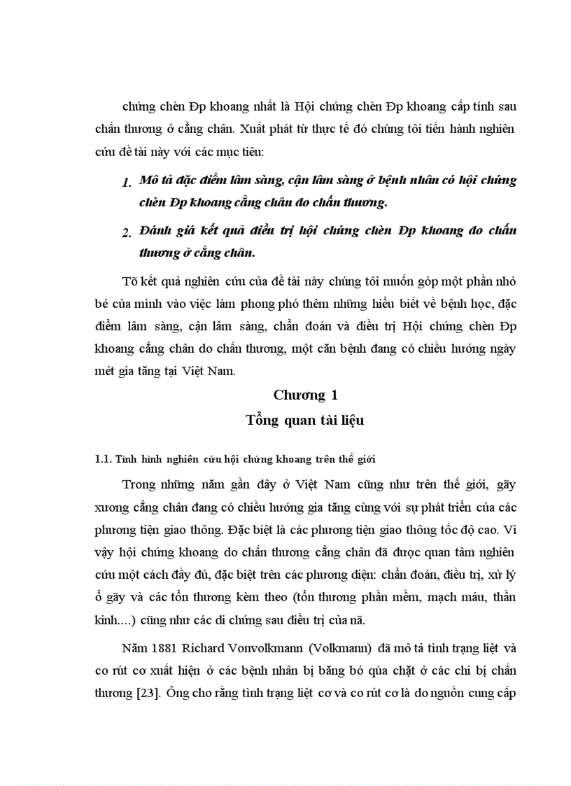 image for page Đánh giá kết quả điều trị hội chứng chèn ép khoang cẳng chân sau chấn thương tại bệnh viện việt đức từ 2003 2007