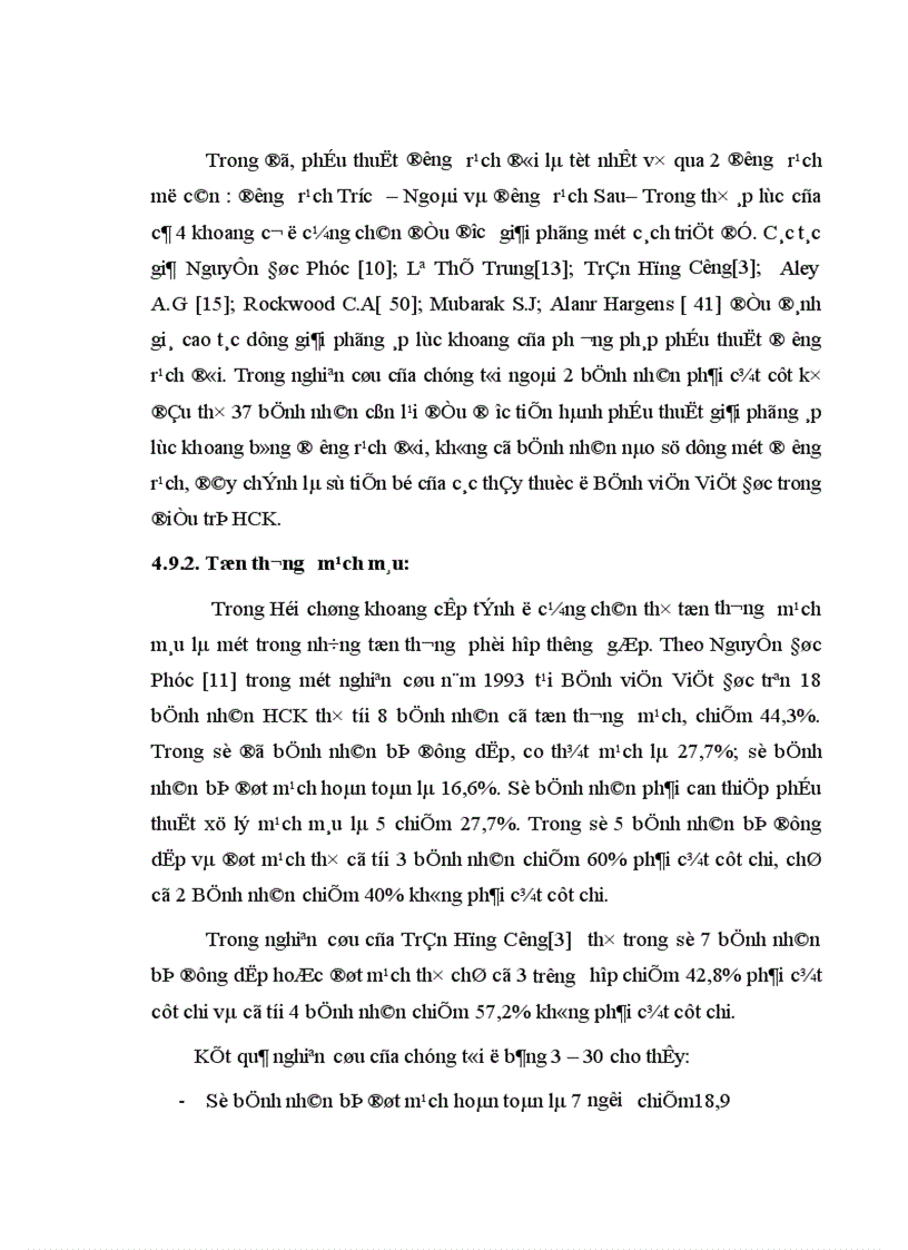 image for page Đánh giá kết quả điều trị hội chứng chèn ép khoang cẳng chân sau chấn thương tại bệnh viện việt đức từ 2003 2007