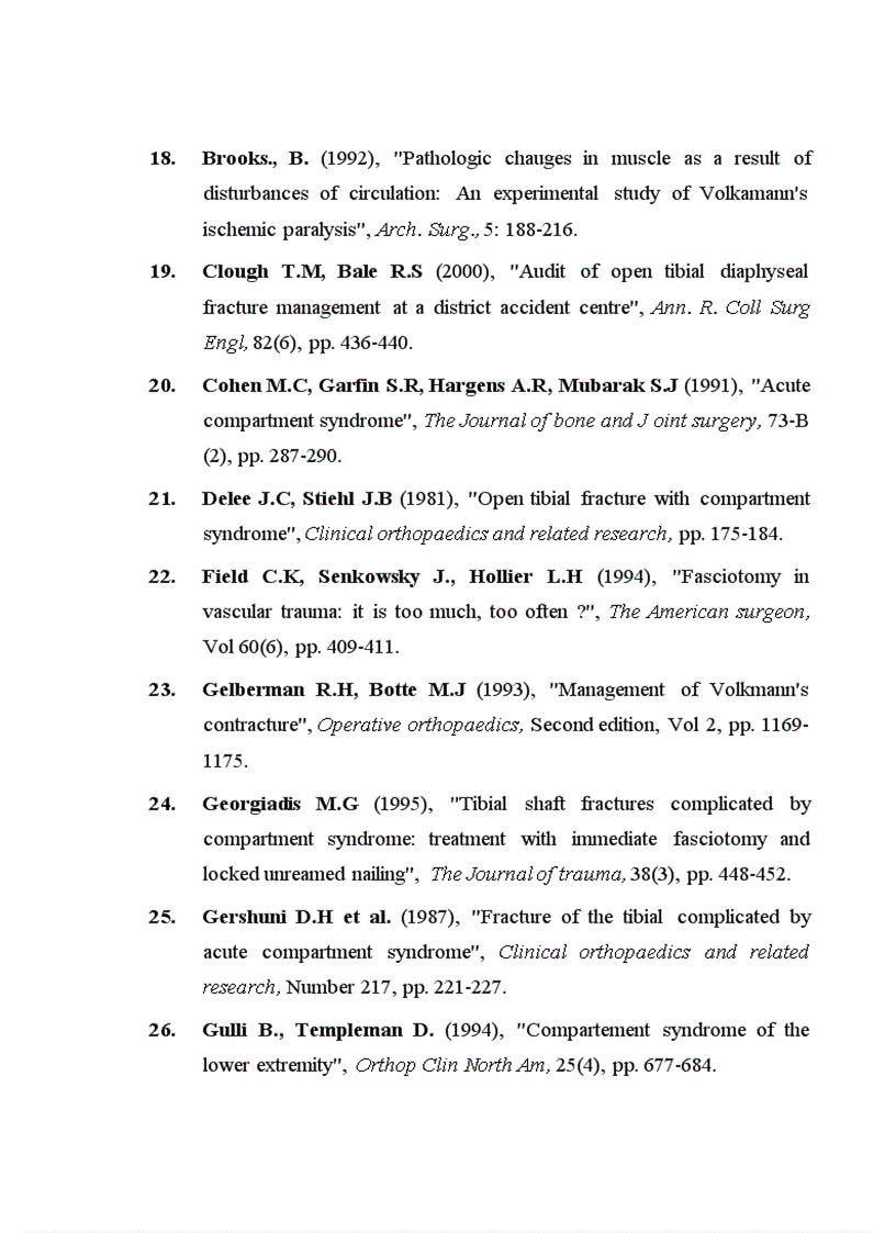 image for page Đánh giá kết quả điều trị hội chứng chèn ép khoang cẳng chân sau chấn thương tại bệnh viện việt đức từ 2003 2007