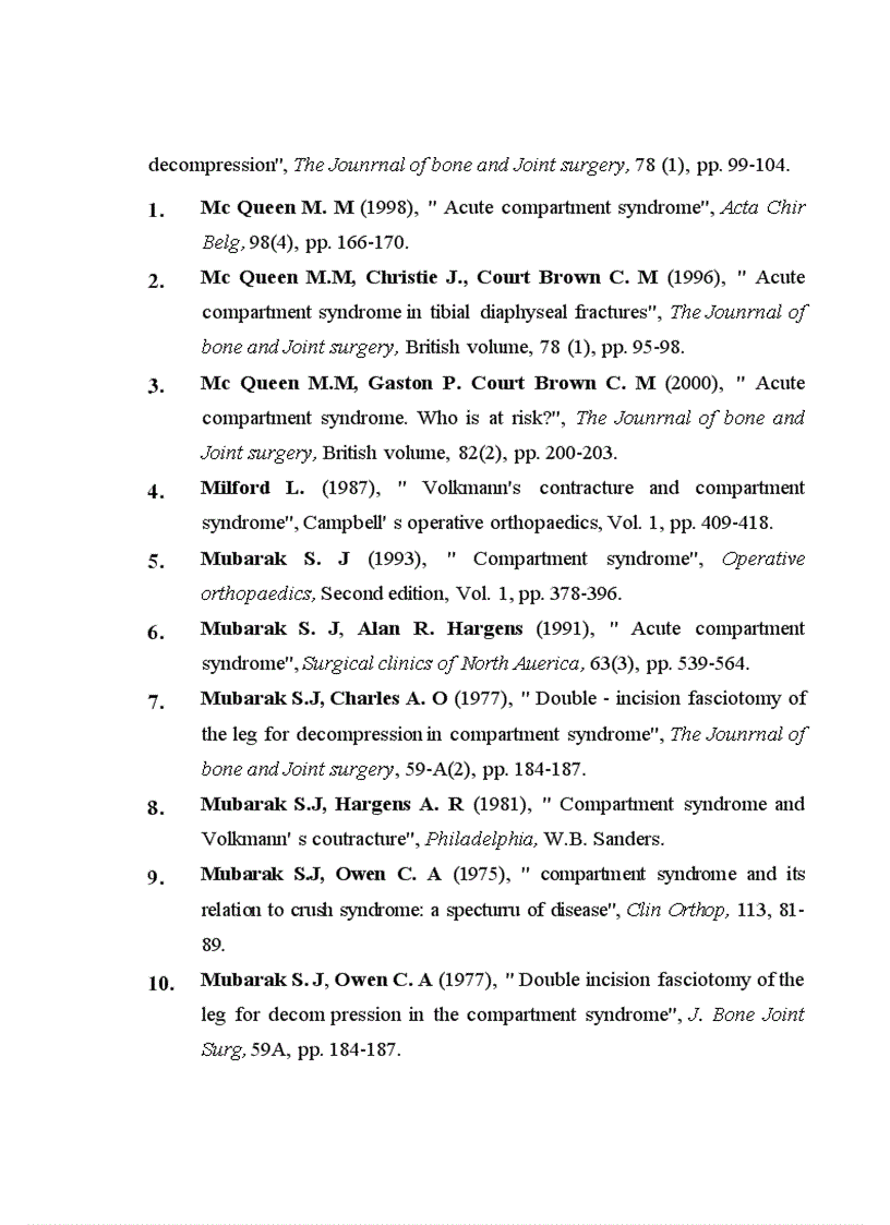 image for page Đánh giá kết quả điều trị hội chứng chèn ép khoang cẳng chân sau chấn thương tại bệnh viện việt đức từ 2003 2007