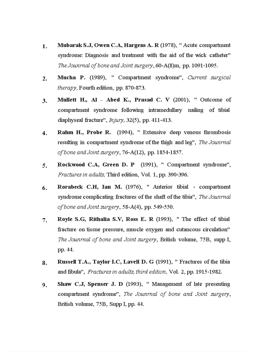 image for page Đánh giá kết quả điều trị hội chứng chèn ép khoang cẳng chân sau chấn thương tại bệnh viện việt đức từ 2003 2007