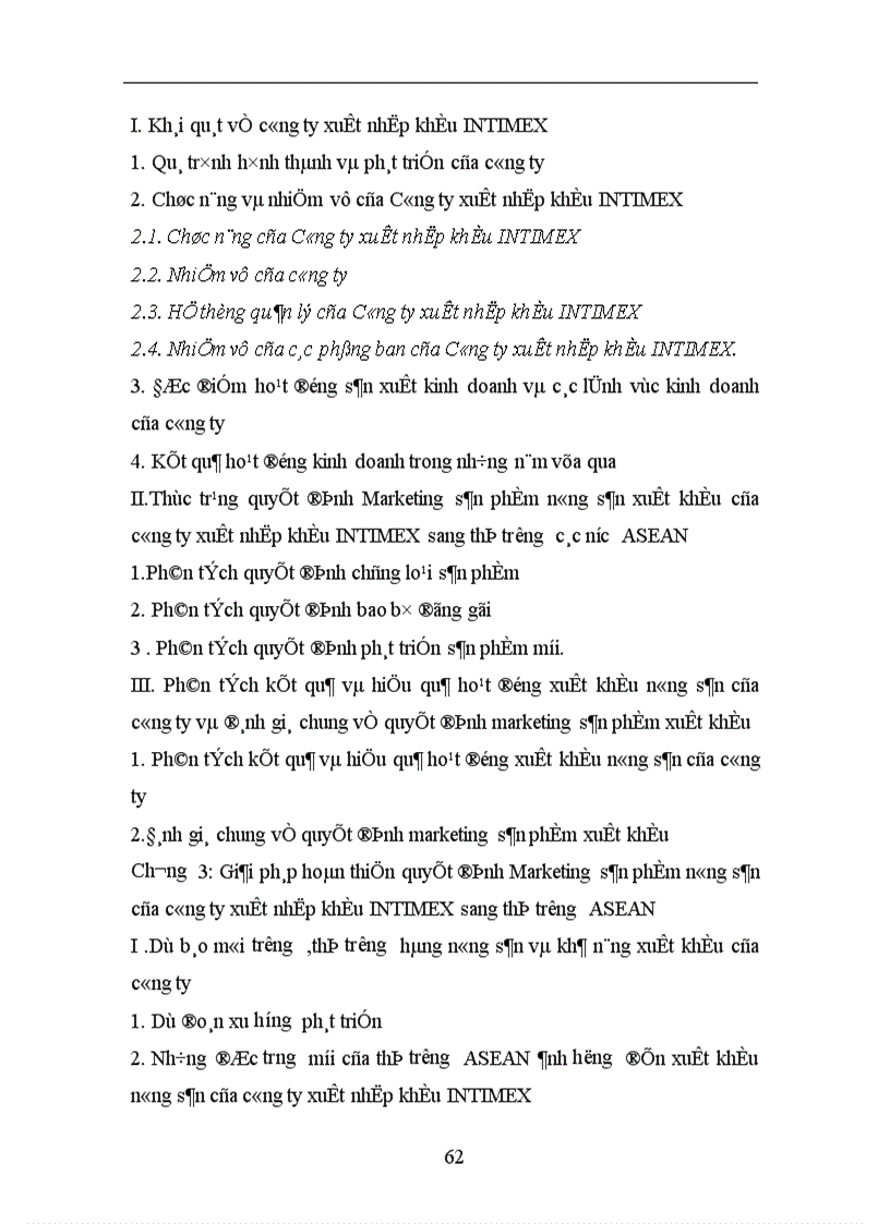 image for page Hoàn thiện quyết định Marketing sản phẩm nông sản xuất khẩu của công ty xuất nhập khẩu INTIMEX sang thị trường các nước ASEAN 1