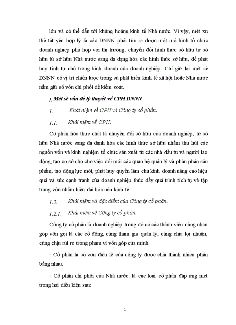 image for page Thực trạng và một số giải pháp đẩy nhanh tiến trình CPH các DNNN trực thuộc Sở Nông nghiệp PTNT Hà Nội
