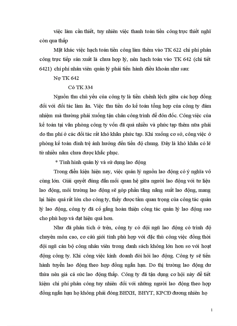 image for page Thực trạng công tác kế toán tiền lương và các khoản trích theo lương tạI công ty xây dựng số