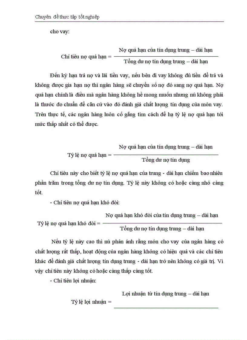 image for page Thực trạng và giải pháp đối với tín dụng trung dài hạn tại chi nhánh Ngân Hàng No PTNT Đông Hà Nội 1