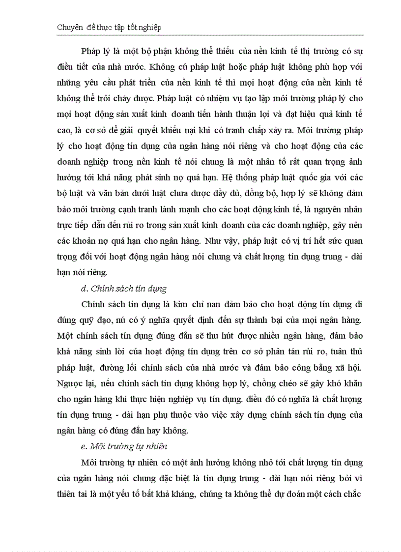 image for page Thực trạng và giải pháp đối với tín dụng trung dài hạn tại chi nhánh Ngân Hàng No PTNT Đông Hà Nội 1