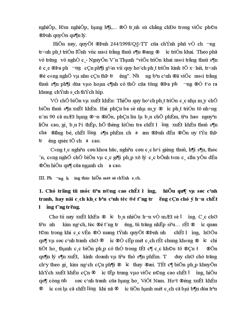 image for page Trong xu thế hội nhập của thị trường hiện nay các doanh nghiệp Việt Nam doanh nghiệp của bạn phải làm những gì để nâng cao chất lượng hàng hoá và bắt kịp thị trường