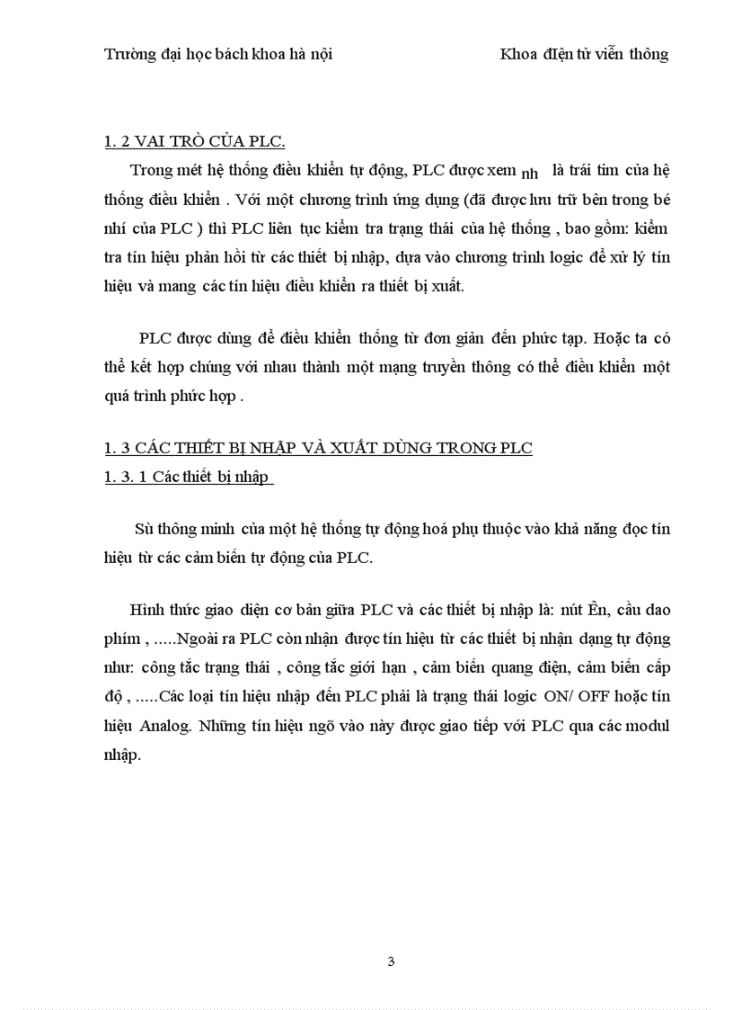 image for page Giới thiệu tổng quát về plc