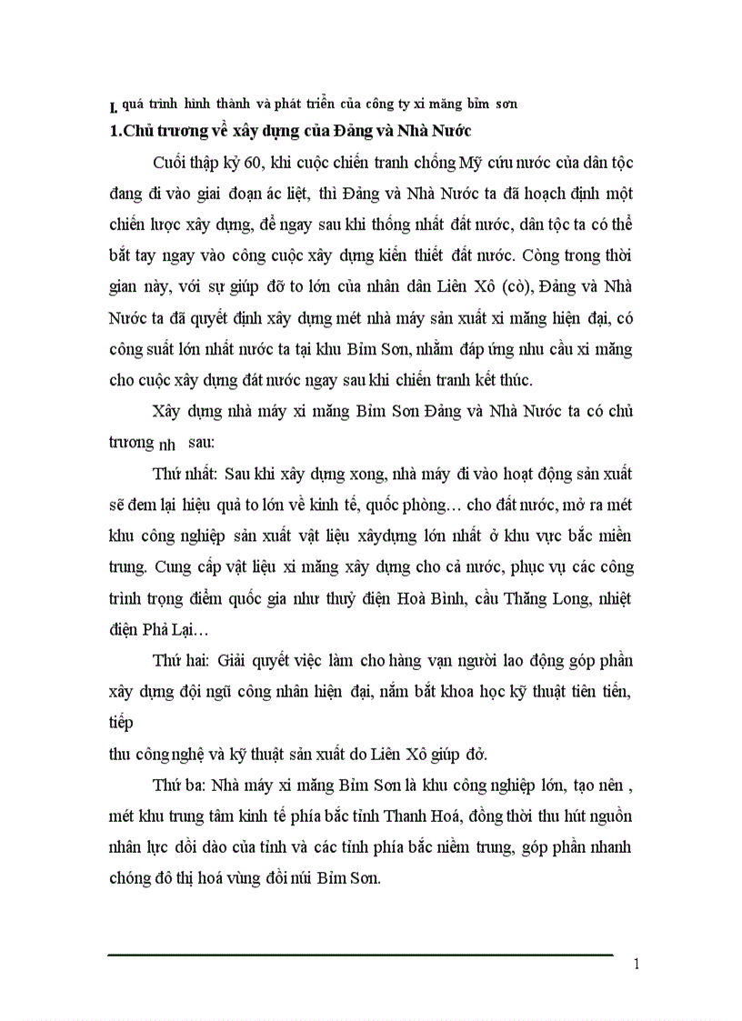 image for page Hoàn thiện cơ cấu tổ chức ở Công ty xi măng Bỉm Sơn 1