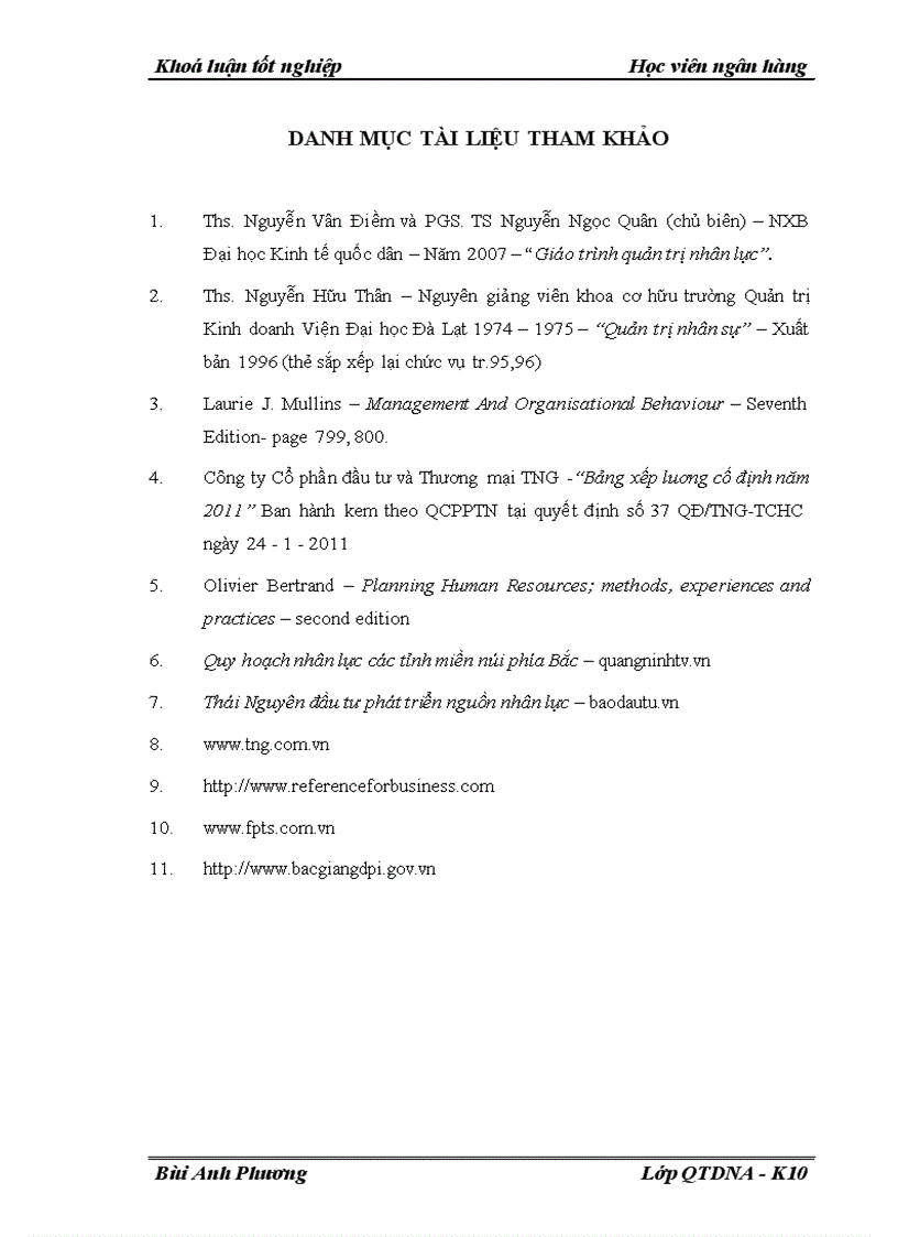 image for page Hoàn thiện công tác kế hoạch hóa nguồn nhân lực tại Công ty Cổ phần Đầu tư và thương mại TNG