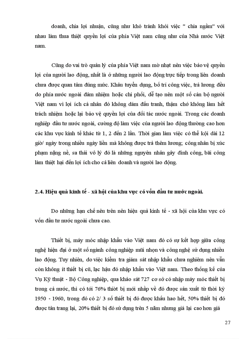 image for page Những bất cập trong thu hút đầu tư nước ngoài tại Việt Nam trong quá trình gia nhập WTO