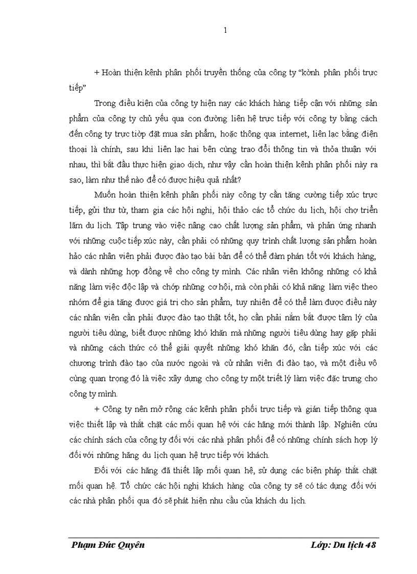 image for page Hoàn thiện chính sách phân phối tại công ty TNHH Du lịch và Dịch vụ Hà Long 1