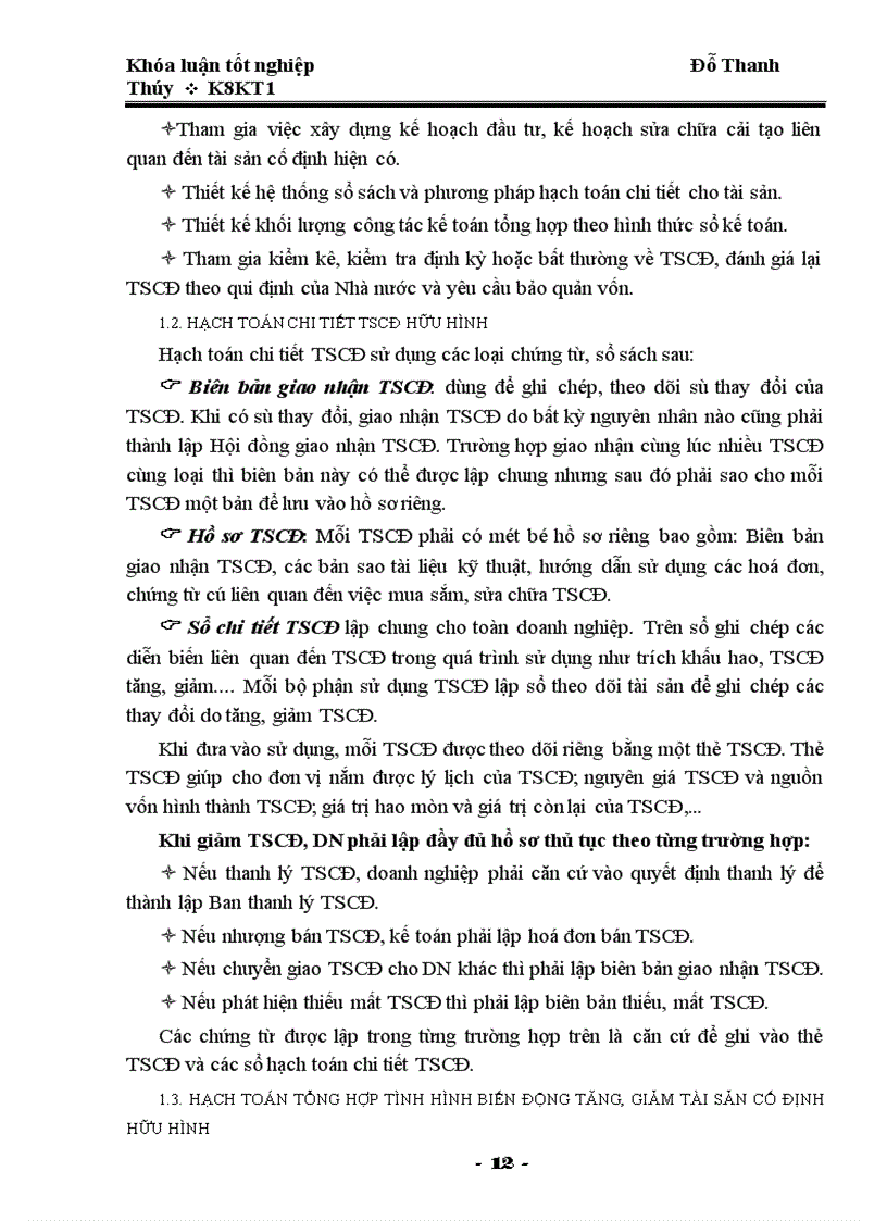 image for page Kế toán TSCĐ hữu hình tại Công ty Truyền tải Điện 1 1