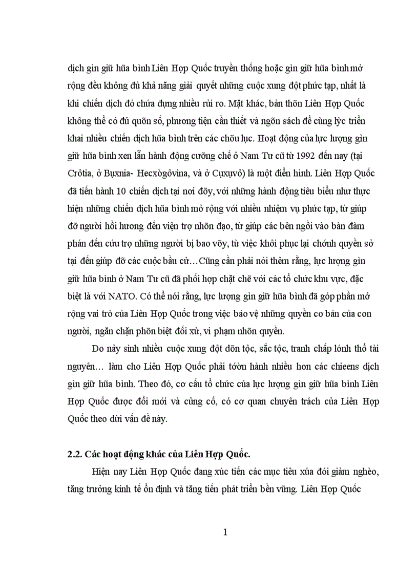 image for page Liên Hợp Quốc sau chiến tranh lạnh