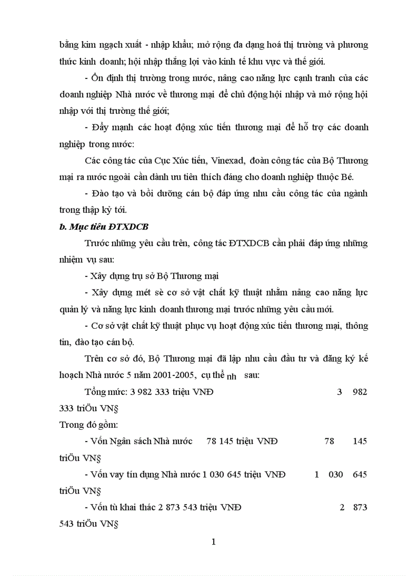 image for page Giải pháp nâng cao hiệu quả Quản lý nhà nước về ĐTXDCB tại Bộ Thương mại làm đề tài chuyên đề thực tập của mình 1