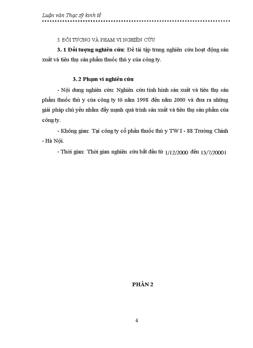 image for page Thực trạng và giải pháp đẩy mạnh sản xuất và tiêu thụ thuốc thú y của Công ty cổ phần thuốc thú y Trung ương I