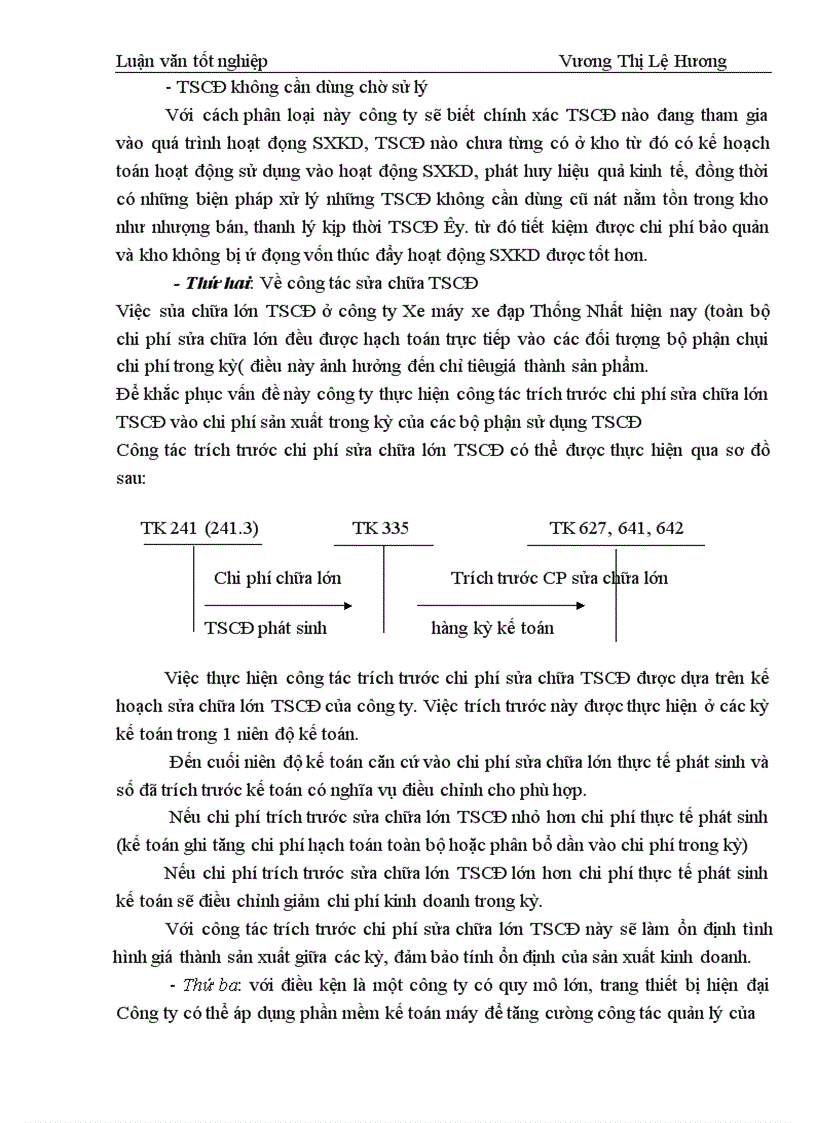 image for page Thực trạng về công tác kế toán TSCĐ tại Công ty Xe máy xe đạp Thống Nhất 1