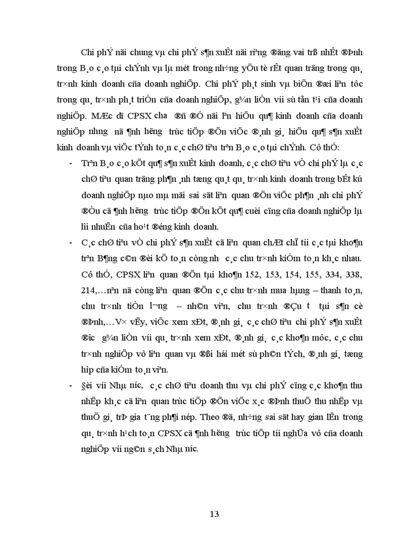 image for page Hoàn thiện kiểm toán khoản mục chi phí sản xuất trong kiểm toán Báo cáo tài chính do Công ty cổ phần Kiểm toán và Định giá Việt Nam thực hiện 1
