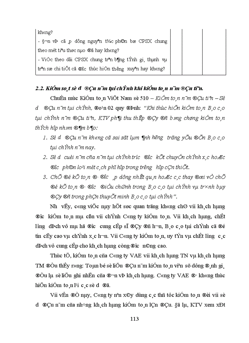 image for page Hoàn thiện kiểm toán khoản mục chi phí sản xuất trong kiểm toán Báo cáo tài chính do Công ty cổ phần Kiểm toán và Định giá Việt Nam thực hiện 1