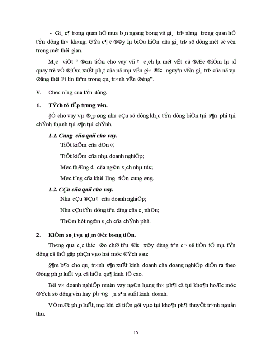 image for page Tín dụng và các hình thức trong nền kinh tế thị trường 1