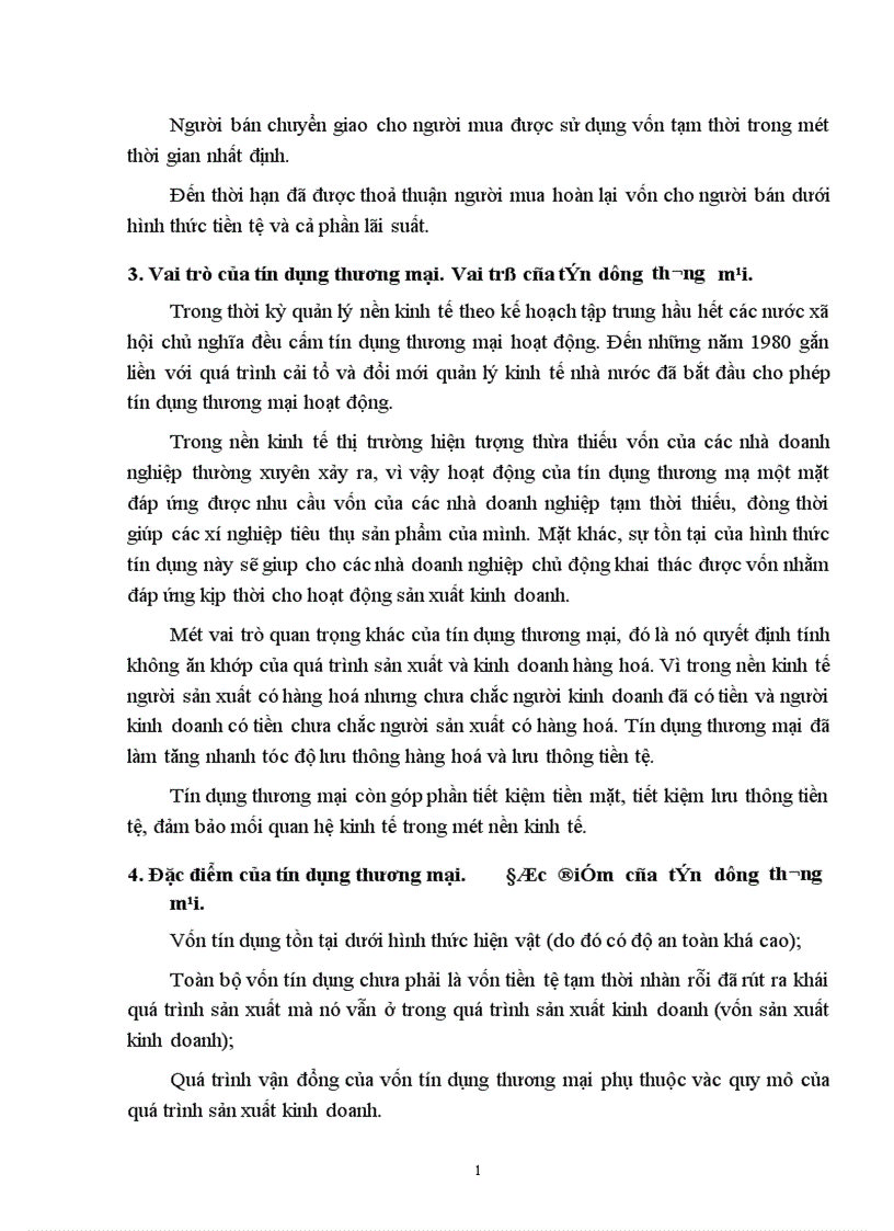 image for page Tín dụng và các hình thức trong nền kinh tế thị trường 1