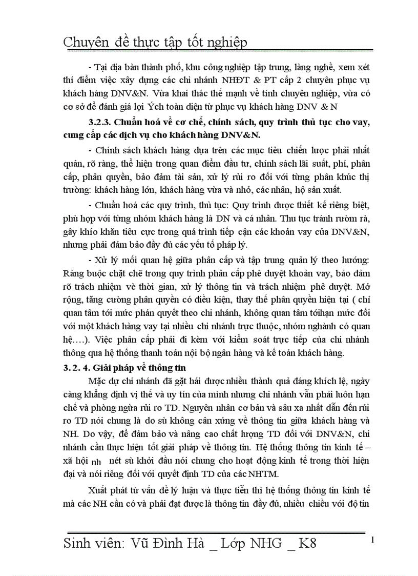 image for page Giải pháp nâng cao chất lượng tín dụng đối với Doanh nghiệp vừa và nhỏ tại Ngân hàng đầu tư và phát triển Việt Nam BIDV Chi nhánh Hà Tõy