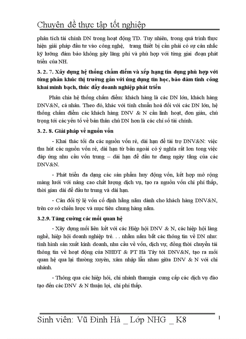 image for page Giải pháp nâng cao chất lượng tín dụng đối với Doanh nghiệp vừa và nhỏ tại Ngân hàng đầu tư và phát triển Việt Nam BIDV Chi nhánh Hà Tõy