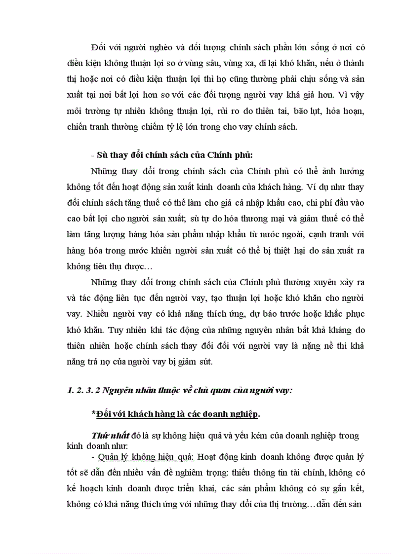 image for page Hạn chế rủi ro tín dụng tại Ngân hàng Chính sách xã hội Việt Nam