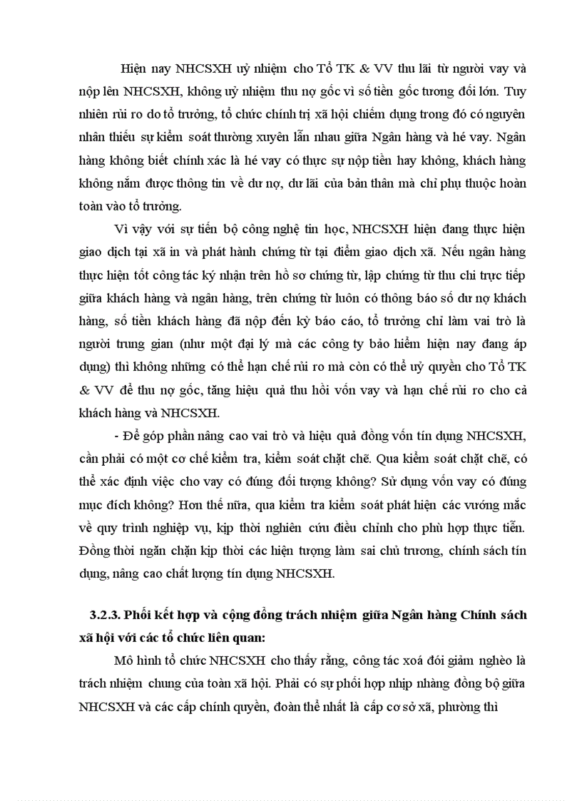 image for page Hạn chế rủi ro tín dụng tại Ngân hàng Chính sách xã hội Việt Nam