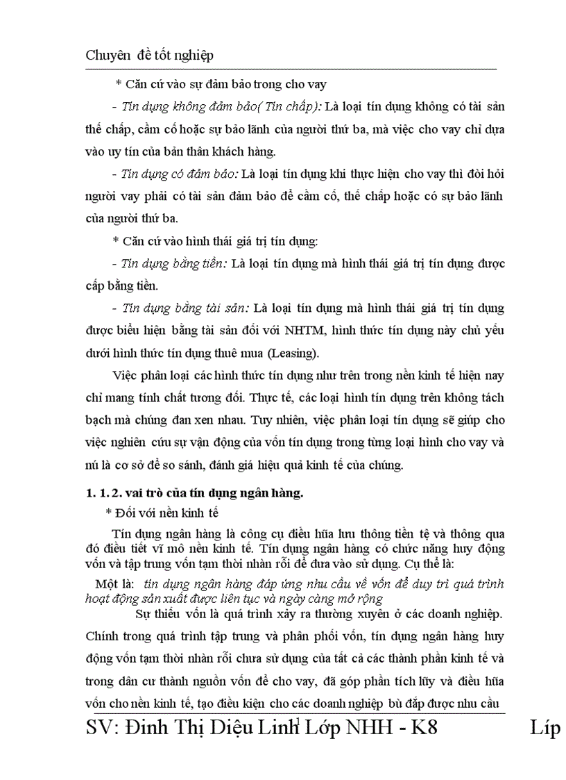 image for page Nâng cao chất lượng tín dụng tại chi nhánh ngân hàng Hàng Hải Đống Đa 1