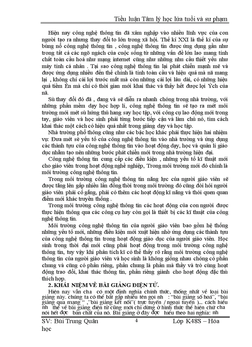 image for page Tâm lý học lứa tuổi và sư phạm