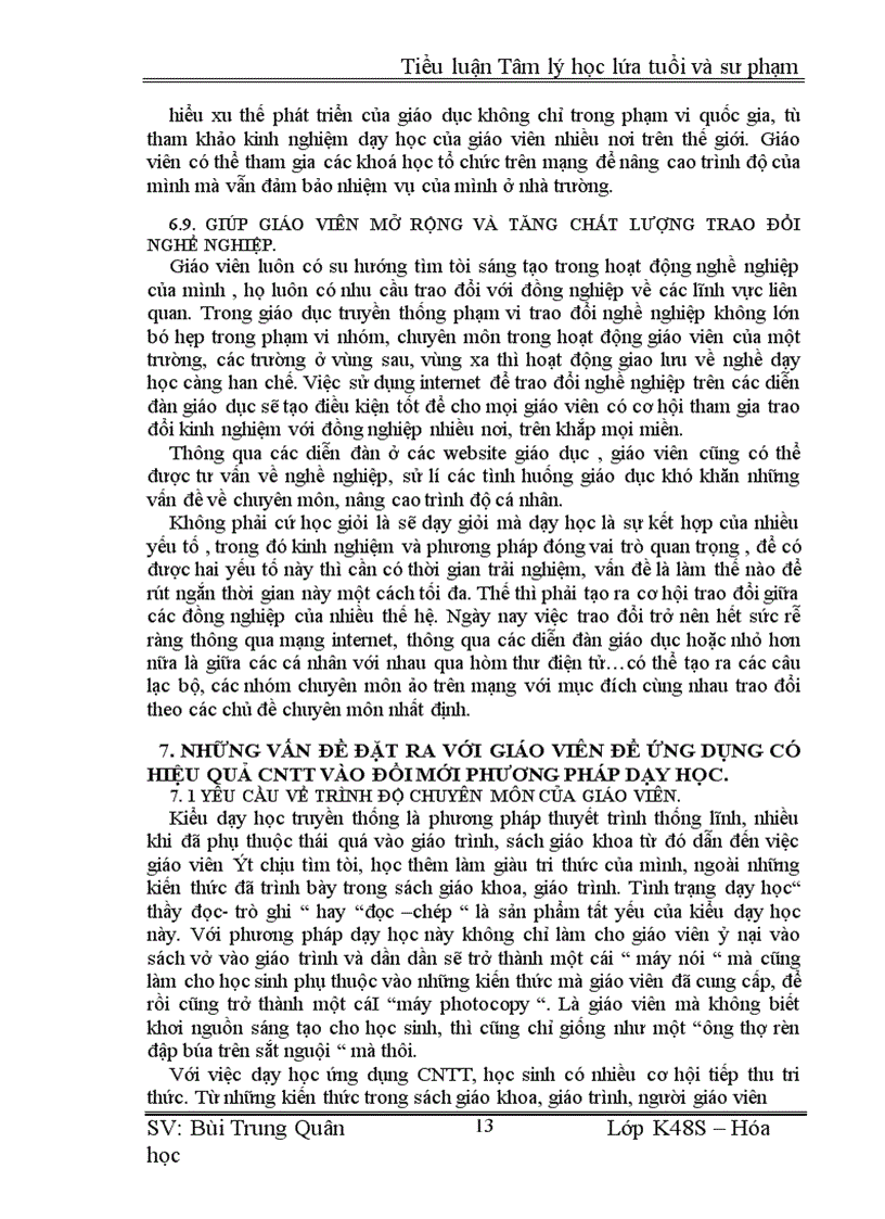 image for page Tâm lý học lứa tuổi và sư phạm