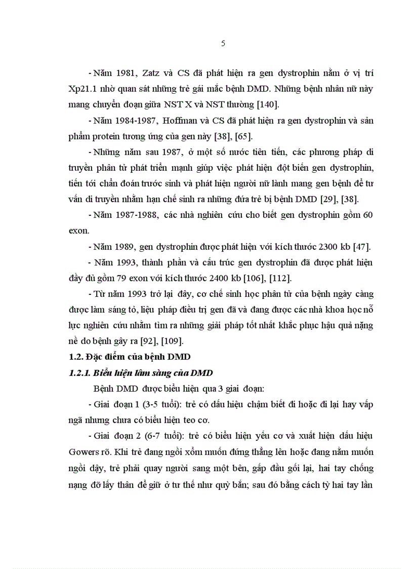 image for page Xác định đột biến mất đoạn gen dystrophin gây bệnh loạn dưỡng cơ Duchenne ở mức độ mRNA và phát hiện người lành mang gen bệnh