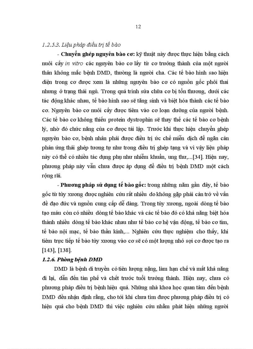 image for page Xác định đột biến mất đoạn gen dystrophin gây bệnh loạn dưỡng cơ Duchenne ở mức độ mRNA và phát hiện người lành mang gen bệnh