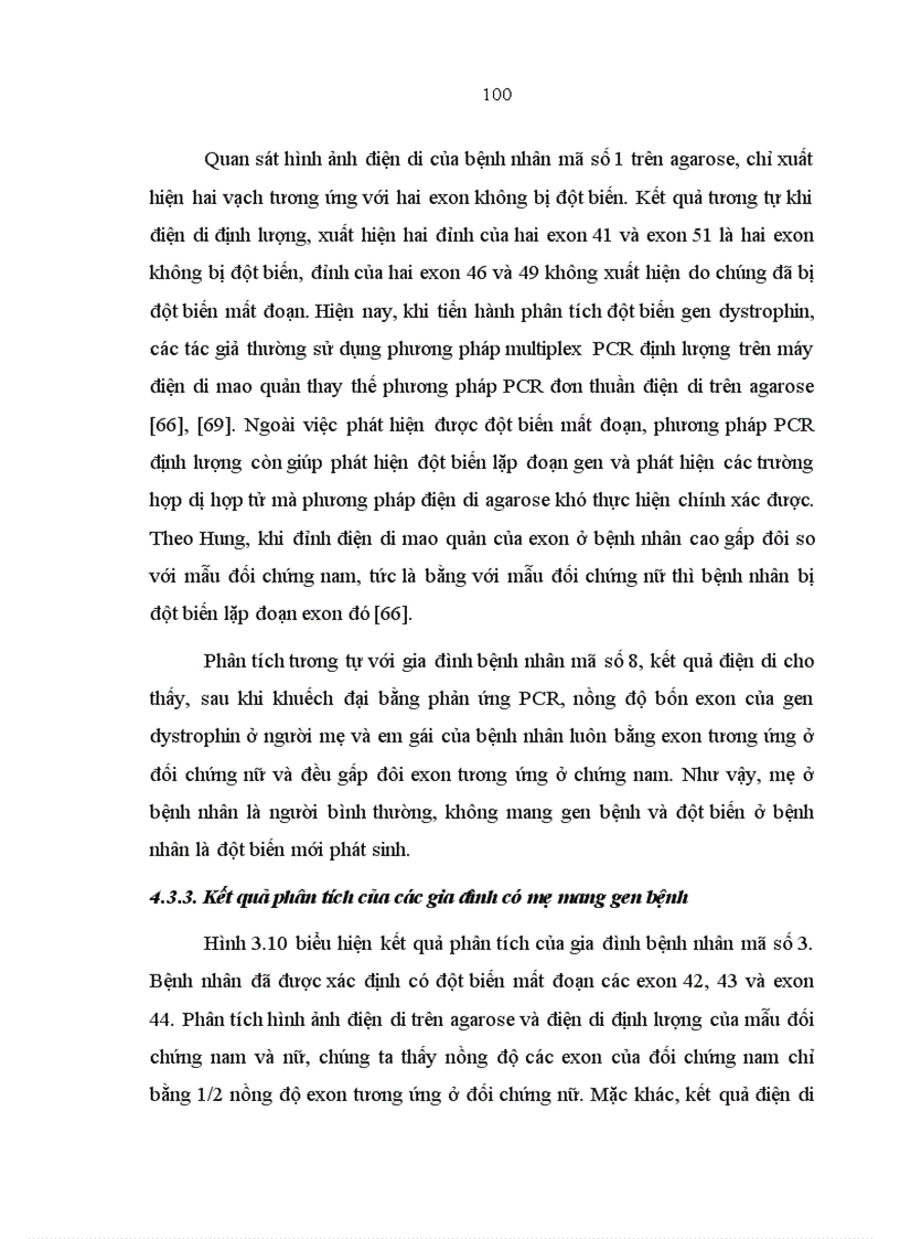 image for page Xác định đột biến mất đoạn gen dystrophin gây bệnh loạn dưỡng cơ Duchenne ở mức độ mRNA và phát hiện người lành mang gen bệnh